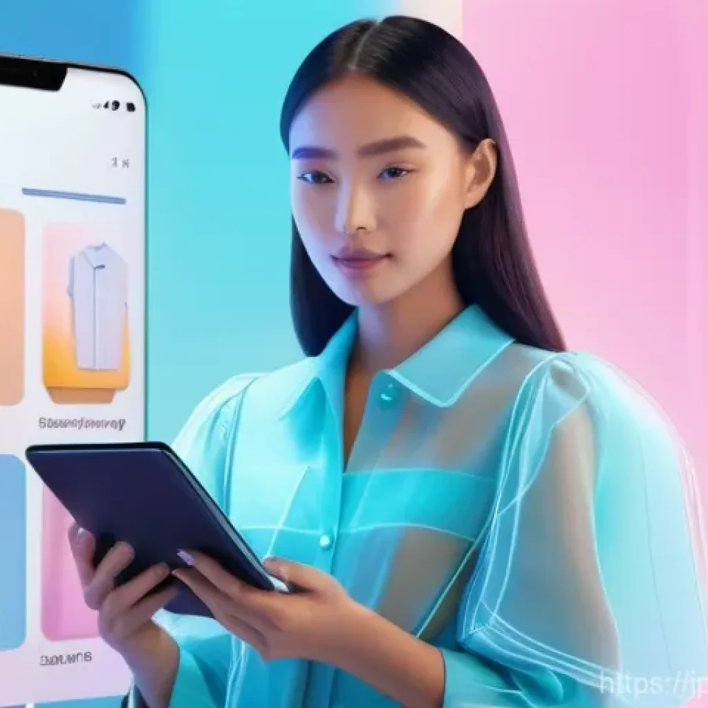 쇼핑매니저가 알아야 할 트렌드 - **Prompt: AI-Powered Personalized Shopping Journey**
    A vibrant, modern image of a diverse young ...