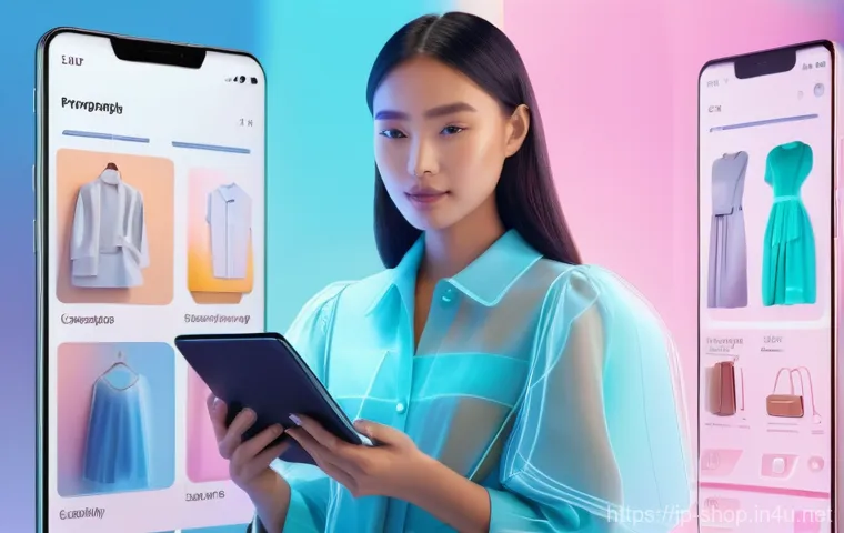 쇼핑매니저가 알아야 할 트렌드 - **Prompt: AI-Powered Personalized Shopping Journey**
    A vibrant, modern image of a diverse young ...
