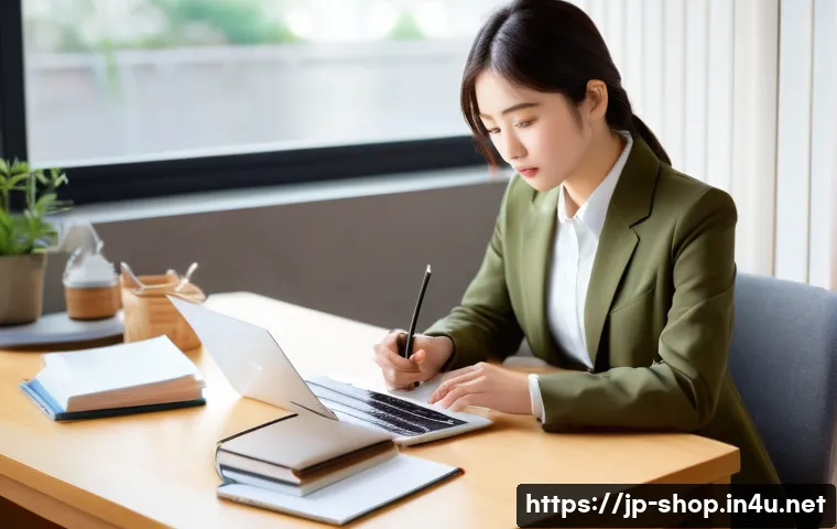 쇼핑매니저 시험 준비 일정표 - **Prompt 1: Aspiring Shopping Manager's Dedicated Study**
    "A determined Japanese woman in her la...